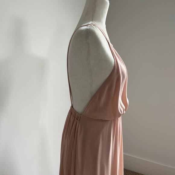 Show Me Your MuMu Amanda Maxi Dress Blush - Picture 7 of 10